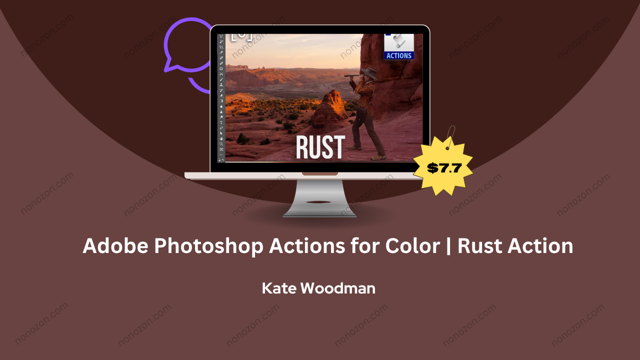 Adobe Photoshop Actions for Color | Rust Action