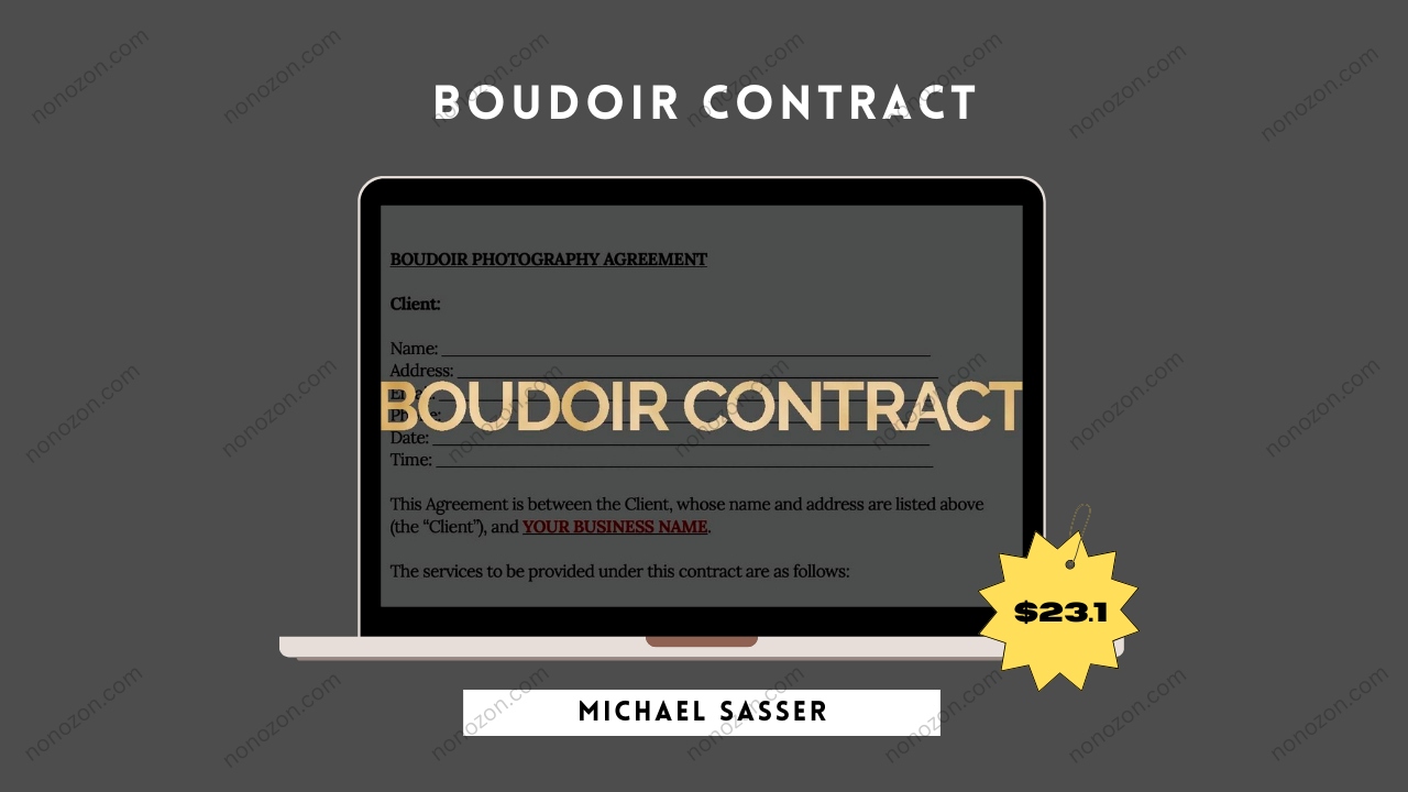 Boudoir Contract