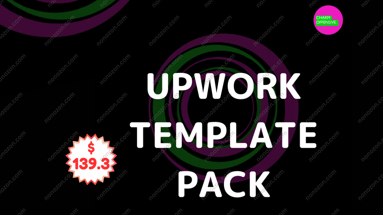 Charming Upwork Cover Letter Template Pack
