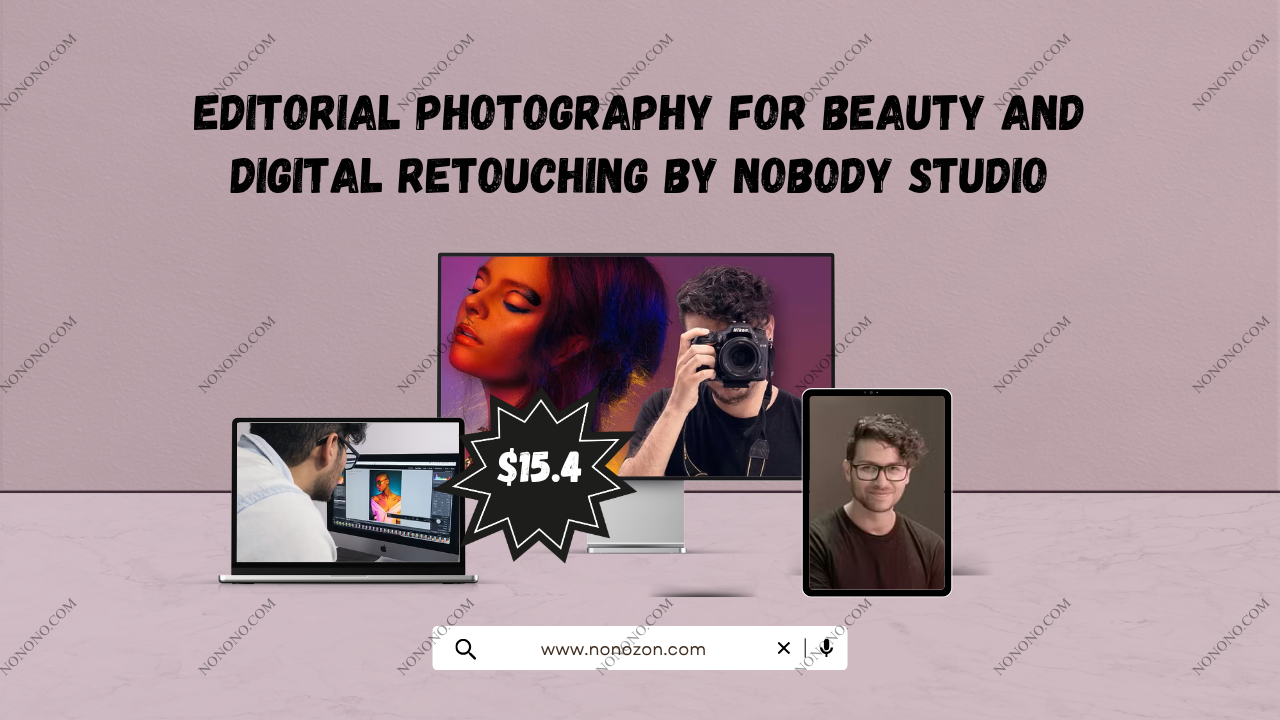 Editorial photography for Beauty and Digital Retouching