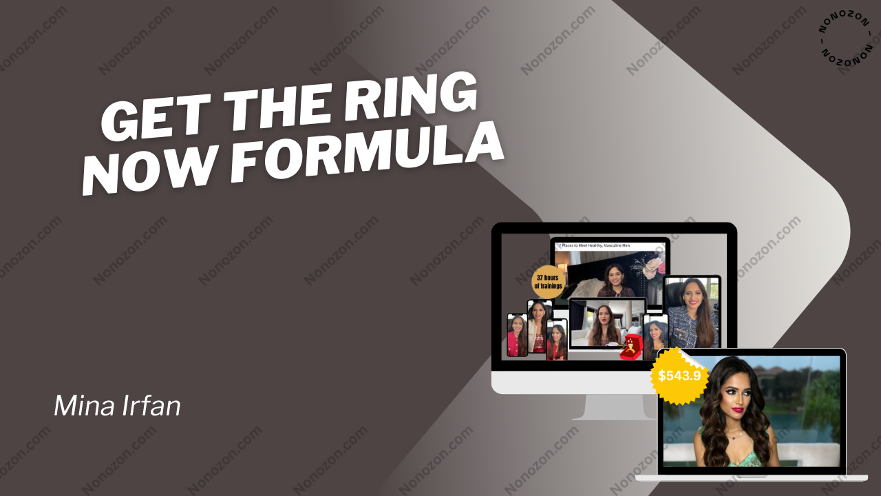Get the Ring Now Formula