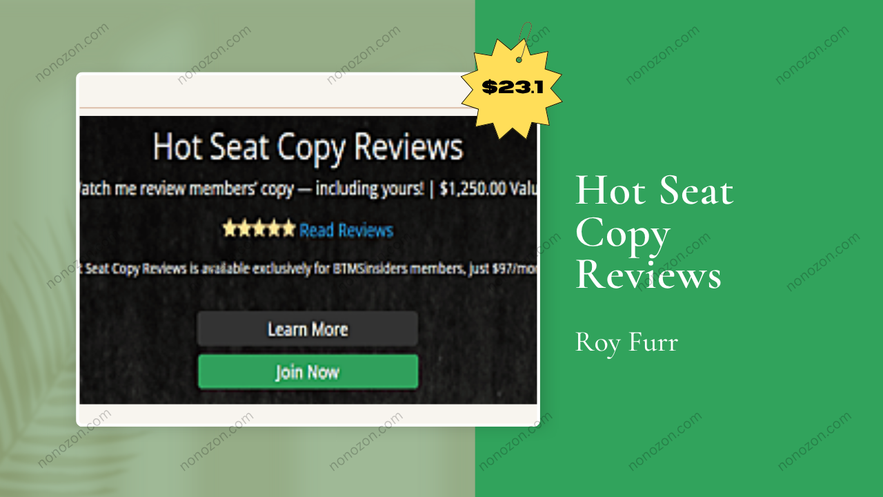 Hot Seat Copy Reviews
