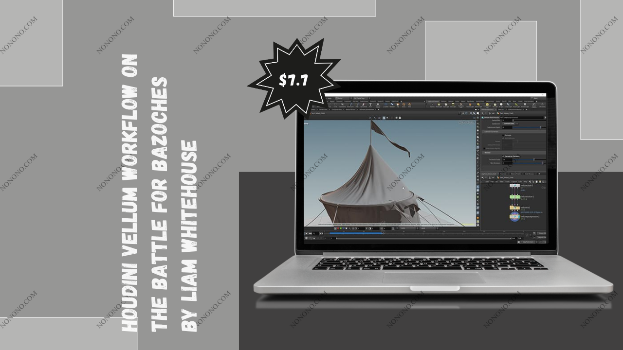 Houdini Vellum Workflow on The Battle for Bazoches