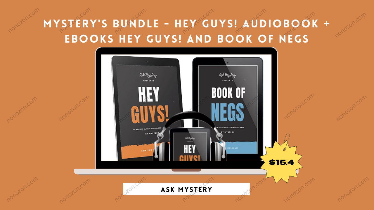 Mystery's Bundle - Hey Guys! Audiobook + eBooks Hey Guys! and Book of Negs