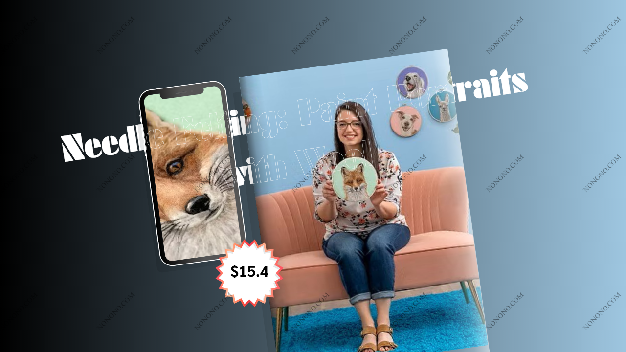 Needle Felting: Paint Portraits with Wool