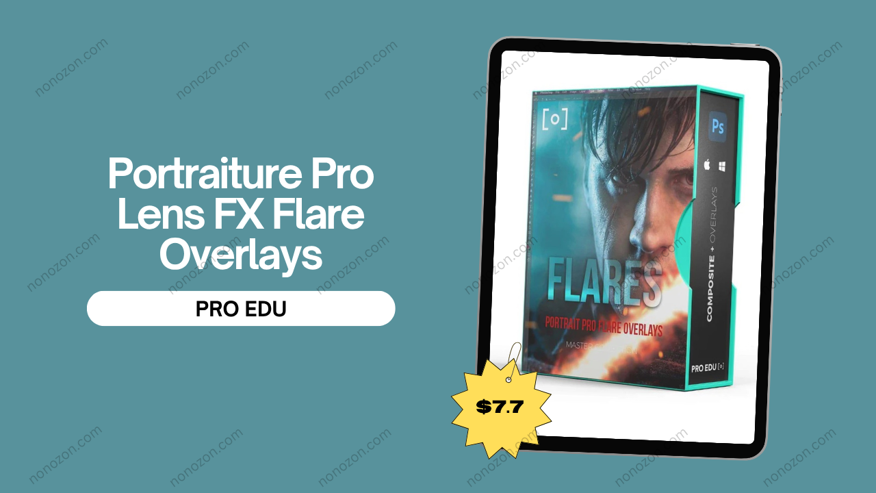 Portraiture Pro Lens FX Flare Overlays