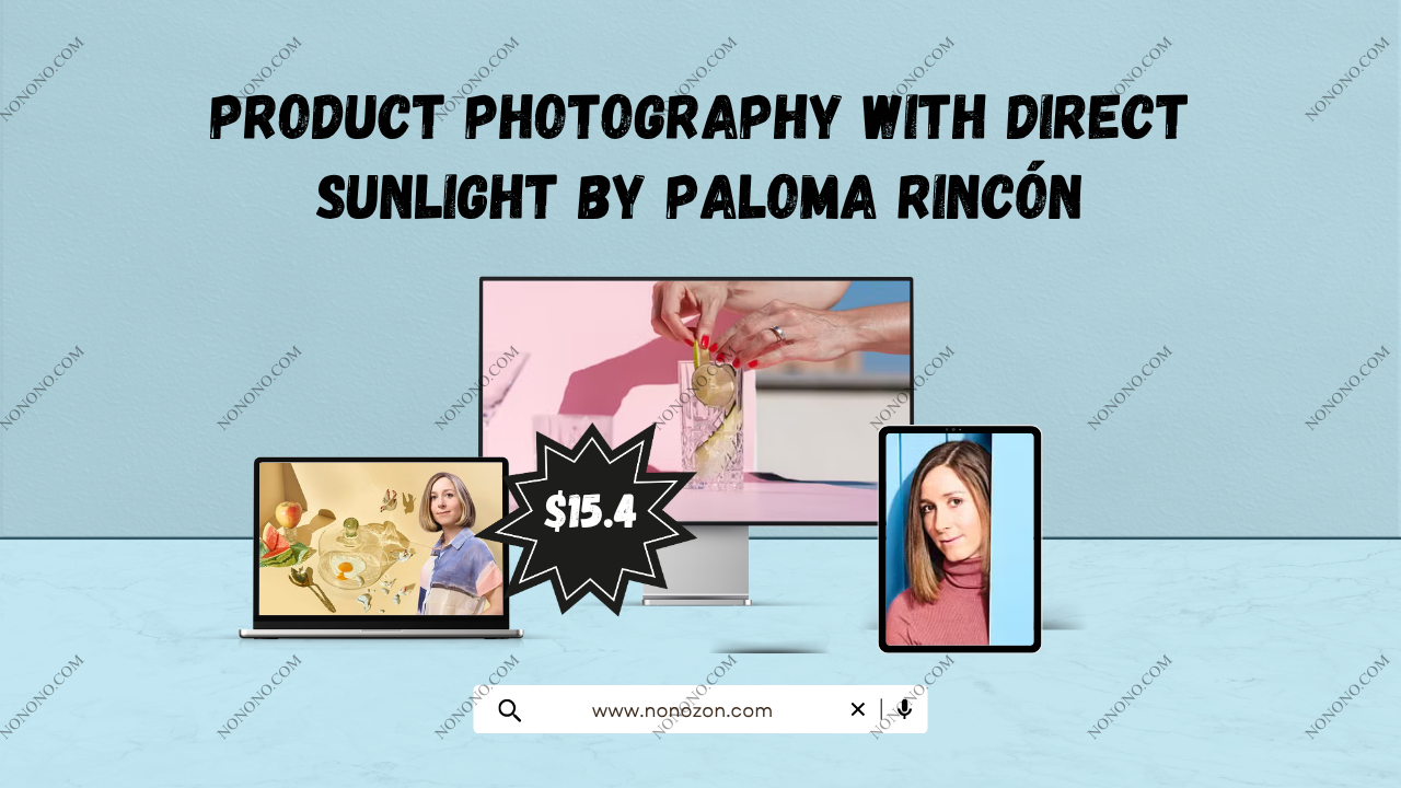 Product Photography with Direct Sunlight