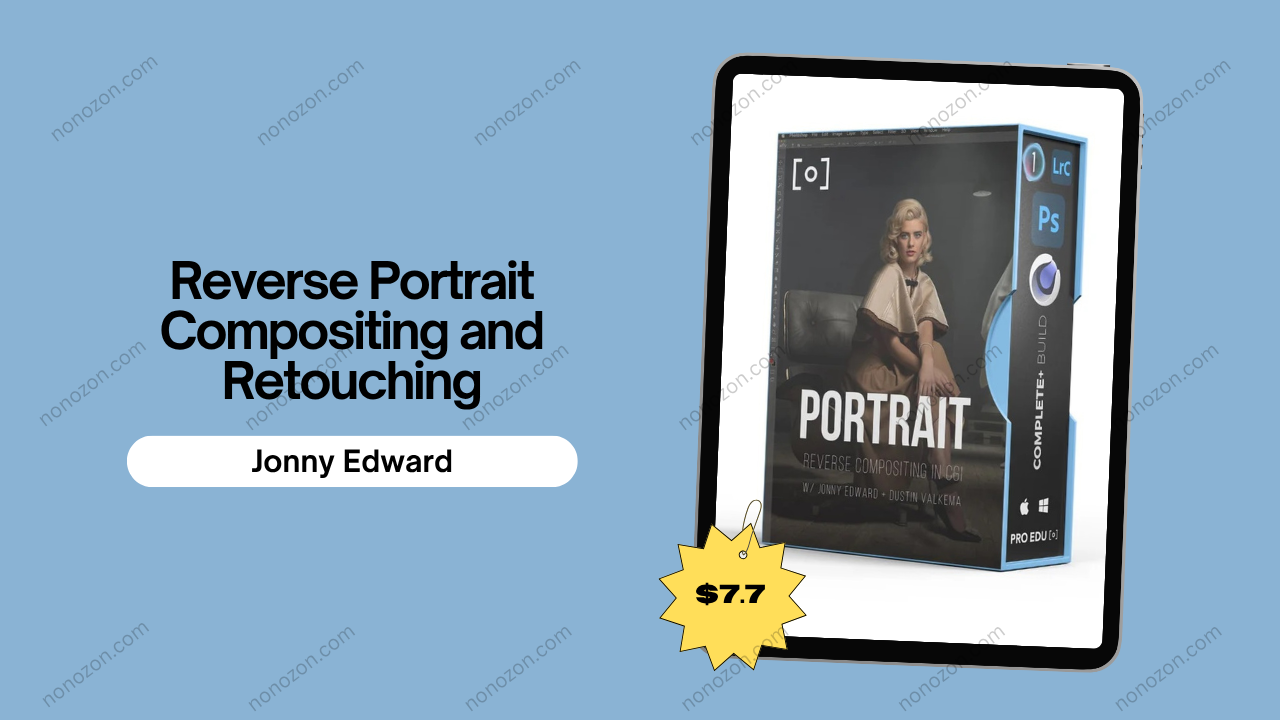 Reverse Portrait Compositing and Retouching