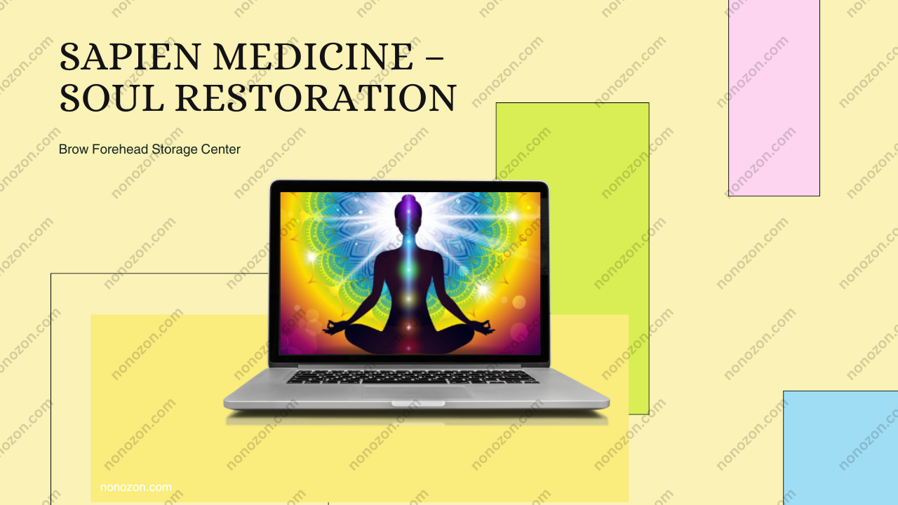 Sapien Medicine – Soul Restoration – Brow Forehead Storage Center