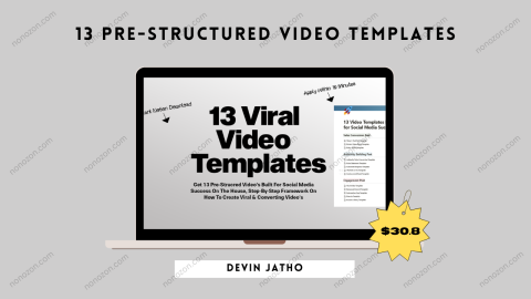 13 Pre-Structured Video Templates