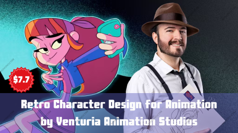 Retro Character Design for Animation