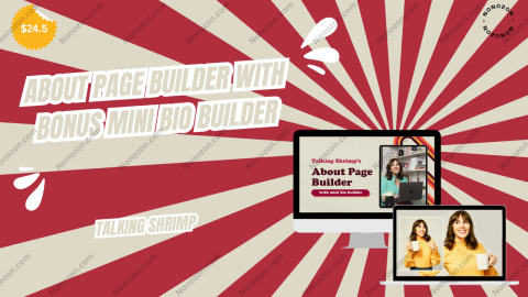About Page Builder with Bonus Mini Bio Builder
