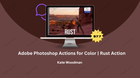 Adobe Photoshop Actions for Color | Rust Action