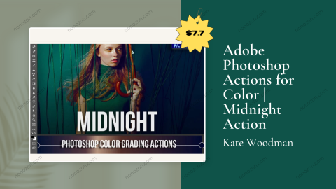 Adobe Photoshop Actions for Color | Midnight Action
