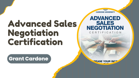 Advanced Sales Negotiation Certification