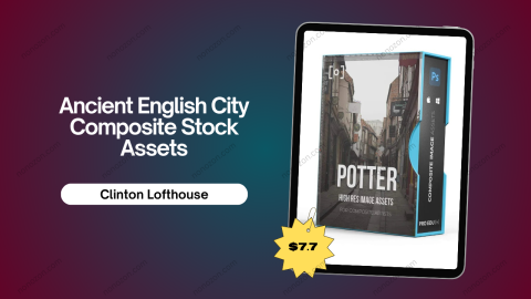 Ancient English City Composite Stock Assets