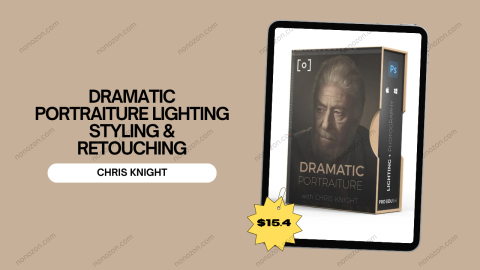 DRAMATIC PORTRAITURE LIGHTING STYLING & RETOUCHING