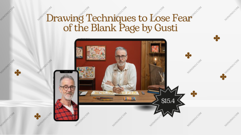 Drawing Techniques to Lose Fear of the Blank Page
