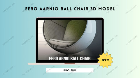 Eero Aarnio Ball Chair 3D Model