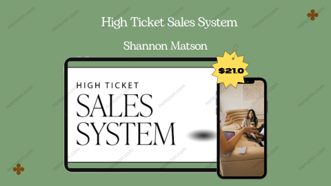 High Ticket Sales System