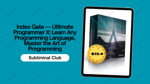 Index Gate — Ultimate Programmer X: Learn Any Programming Language, Master the Art of Programming