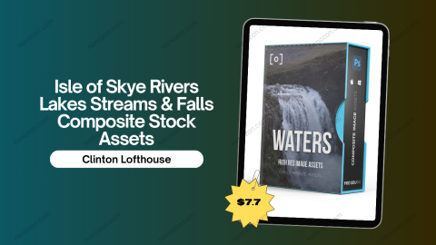 Isle of Skye Rivers Lakes Streams & Falls Composite Stock Assets