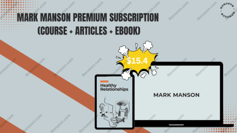 Mark Manson Premium Subscription (Course + Articles + Ebook)