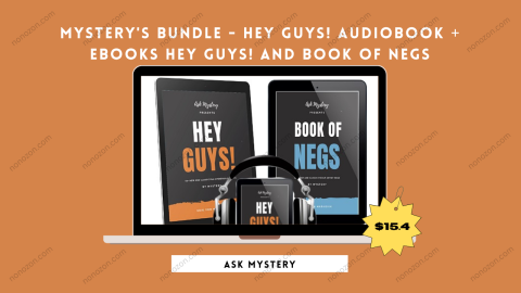 Mystery's Bundle - Hey Guys! Audiobook + eBooks Hey Guys! and Book of Negs
