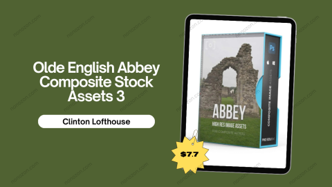 Olde English Abbey Composite Stock Assets 3