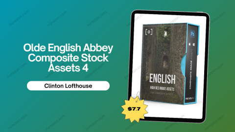 Olde English Abbey Composite Stock Assets 4
