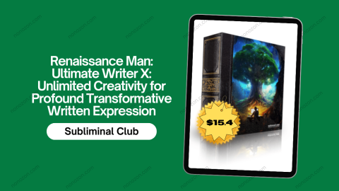 Renaissance Man: Ultimate Writer X: Unlimited Creativity for Profound Transformative Written Expression