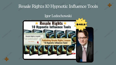 Resale Rights 10 Hypnotic Influence Tools