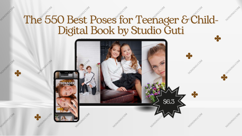 The 550 Best Poses for Teenager & Child- Digital Book