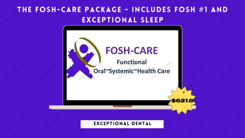 The FOSH-CARE Package - includes FOSH #1 and Exceptional Sleep